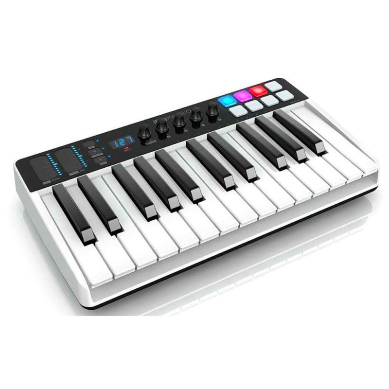 IK MULTIMEDIA iRig Keys I/O 25 - Master keyboard a 25 tasti per sistemi PC, MAC