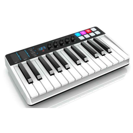 IK MULTIMEDIA iRig Keys I/O 25 - Master keyboard a 25 tasti per sistemi PC, MAC