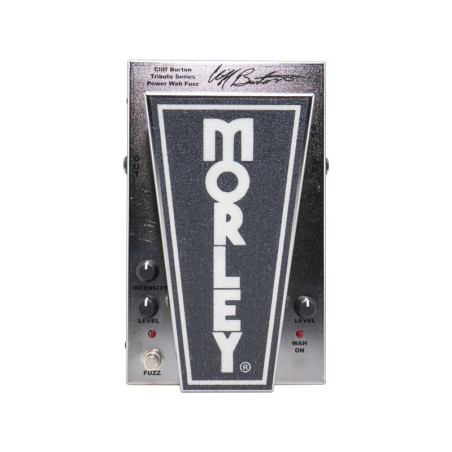 MORLEY CLIFF BURTON POWER WAH FUZZ - Pedale Wah Fuzz Omaggio Cliff Burton