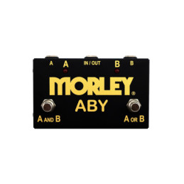 MORLEY  ABY-G SELECTOR/COMBINER - Selettore/mixer per strumento serie gold