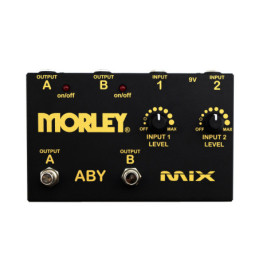 MORLEY ABY-MIX-G MIXER/COMBINER - Selettore/mixer per strumento serie gold