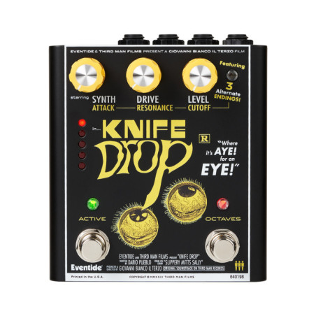 EVENTIDE KNIFE DROP - FUZZ OCTAVE + SYNTH MONOFONICO - Jack White Signature