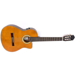 ALYSÉE CL200CES - Chitarra classica cutaway 4/4 satinata
