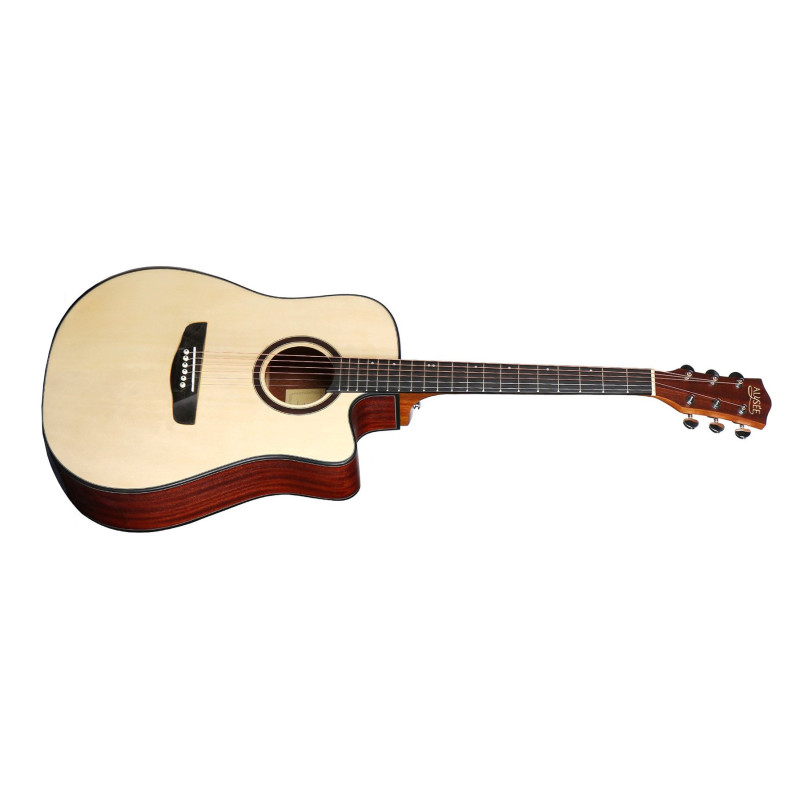 ALYSÉE A120-CE-N - chitarra acustica dreadnought cutaway elettrificata