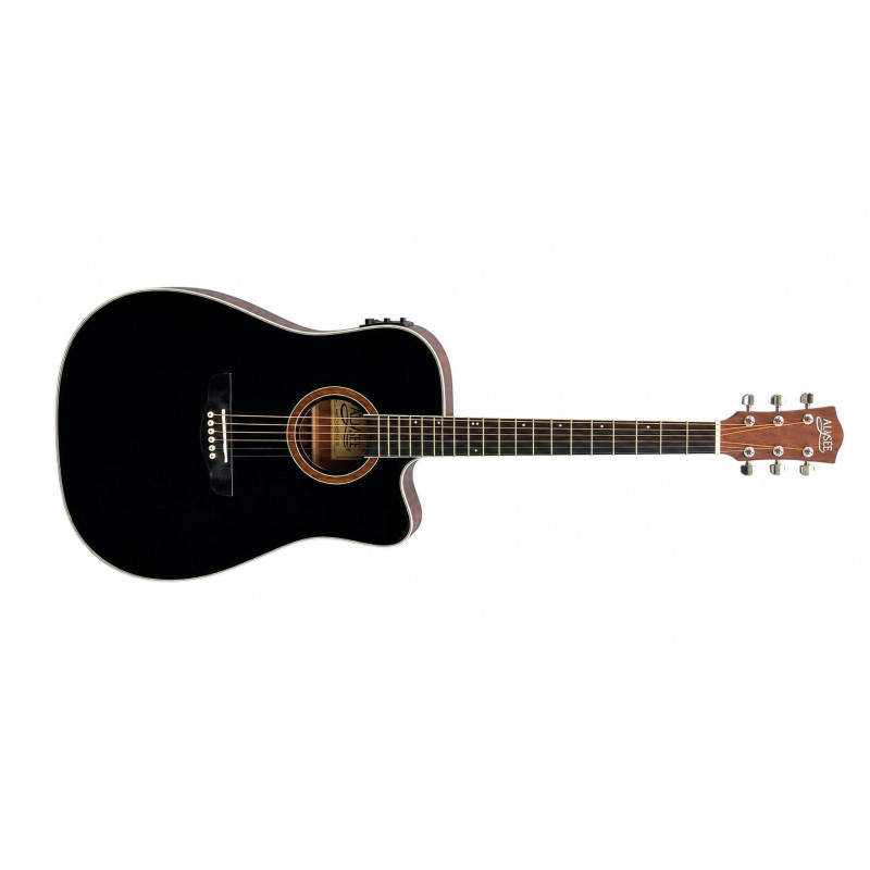 ALYSÉE A120-CE-BBS - chitarra acustica dreadnought cutaway elettrificata