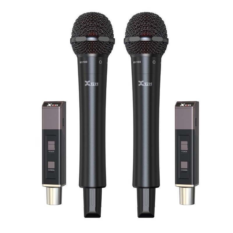 XVIVE M5D - Sistema doppio microfono wireless Handheld a capsule intercambiabili