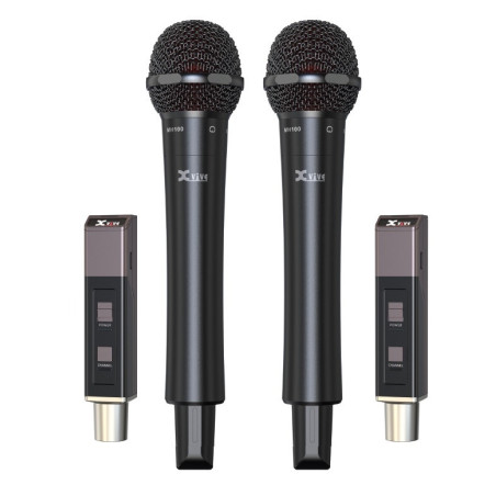XVIVE M5D - Sistema doppio microfono wireless Handheld a capsule intercambiabili