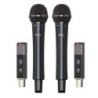 XVIVE M5D - Sistema doppio microfono wireless Handheld a capsule intercambiabili