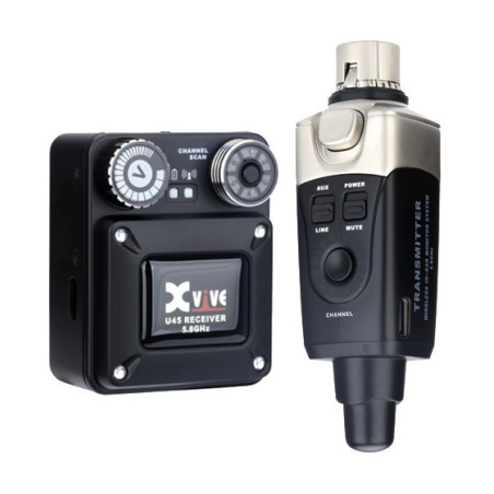 XVIVE U45-BLK IN-EAR MONITOR - Sistema monitor wireless digitale 5.8Ghz