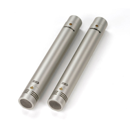SAMSON C02 - Coppia Microfoni a Condensatore - Supercardioidi - Pencil