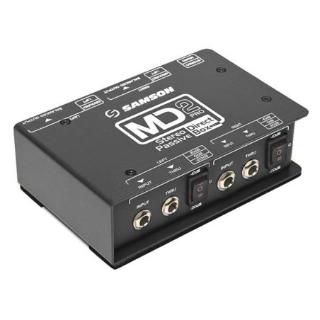 SAMSON MD2PRO - D.I. Box Pro stereo - Passiva