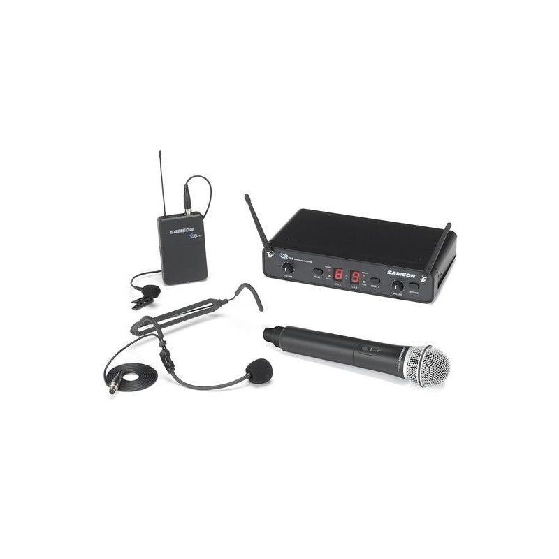 SAMSON CONCERT 288 I ALL IN ONE SYSTEM - Sistema wireless Handheld + Fitness