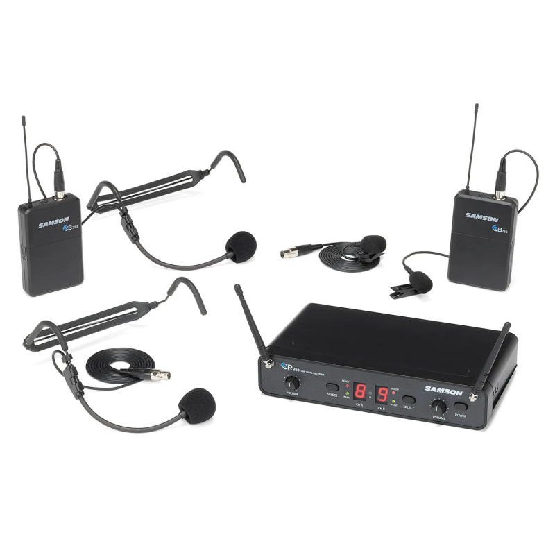 SAMSON CONCERT 288 I PRESENTATION - Sistema presentatio dual beltpack