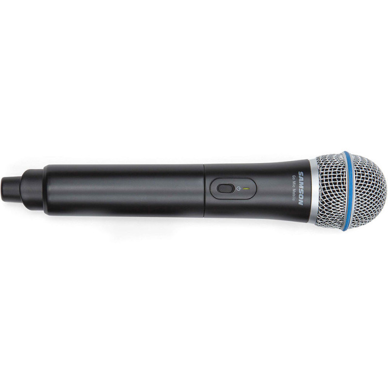 SAMSON HXD2 - Microfono handheld con trasmettitore integrato per sistema Go Mic Mobile