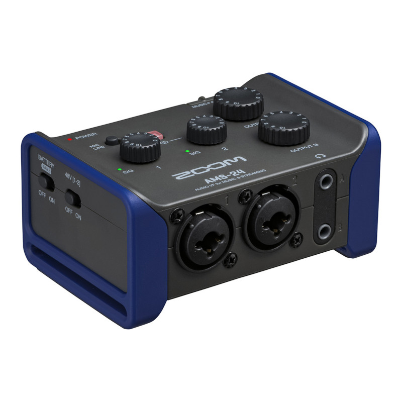 ZOOM AMS-24 - Interfaccia audio per registrazione e streaming