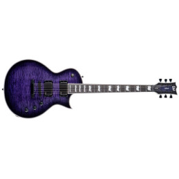 LTD LTD EC-1000 QM - See Thru Purple Sunburst