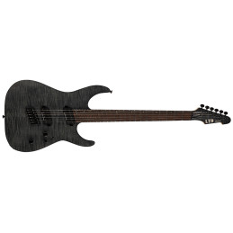 LTD LTD M-1000 MS - See Thru Black Satin