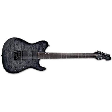 LTD LTD TH-1000 EVERTUNE FM - See thru black sunburst