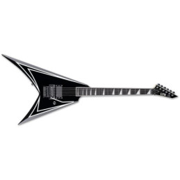 LTD LTD ALEXI LAIHO Sawtooth SE 20th Anniversary - Black w/White Pinstripe - c/astuccio