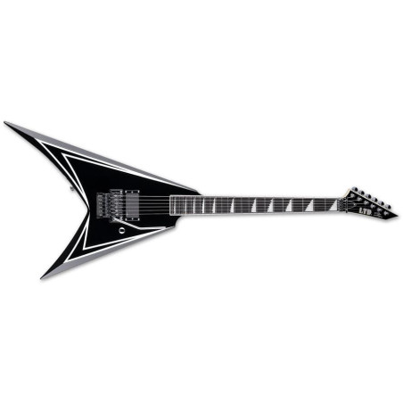 LTD LTD ALEXI LAIHO Sawtooth SE 20th Anniversary - Black w/White Pinstripe - c/astuccio