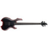 LTD LTD FL-4 - Black red Burst Satin - Fred Leclercq Signature