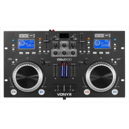 CDJ500 Double CD/MP3/USB/BT Ampl.S