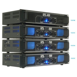 SPL 700 Amplifier 2x 350W EQ BLK