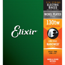 ELIXIR 15432 ELECTRIC BASS NICKEL PLATED STEEL NANOWEB | Disalvator...