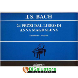 J.S. BACH 24 PEZZI DAL LIBRO | Disalvatoremusicstore.it