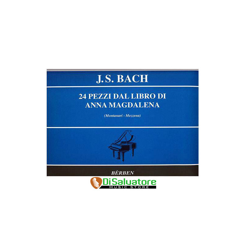 J.S. BACH 24 PEZZI DAL LIBRO | Disalvatoremusicstore.it