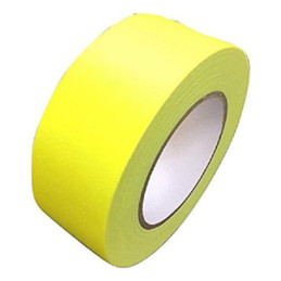 GAFFA TAPE NEON GIALLO 50MM X 25M | Disalvatoremusicstore.it