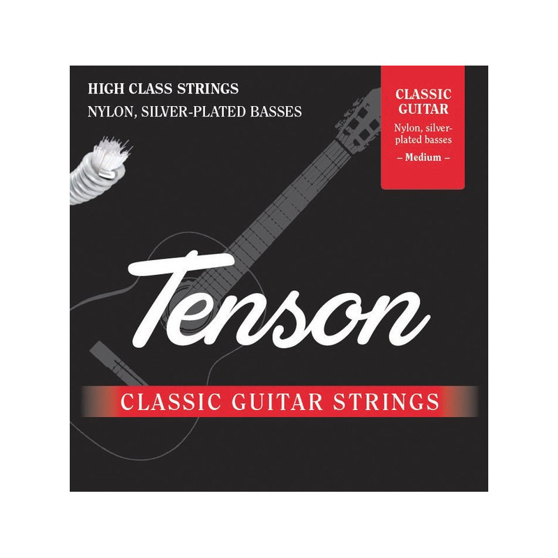 GEWApure Corde per chitarra classica Tenson Nylon .028-.044, Normal...