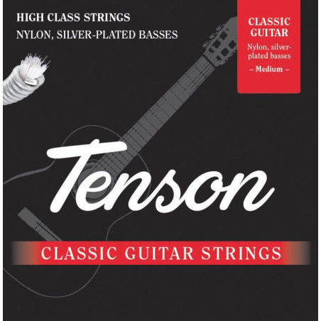 GEWApure Corde per chitarra classica Tenson Nylon .028-.044, Normal...