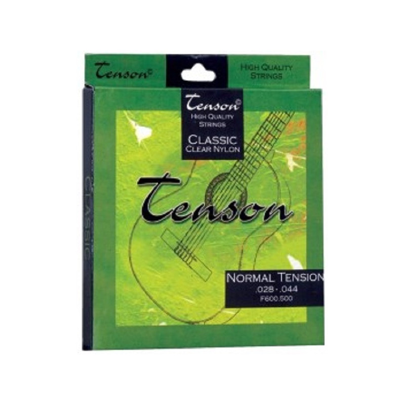 GEWApure Corde per chitarra classica Tenson Nylon .028-.044,High Te...
