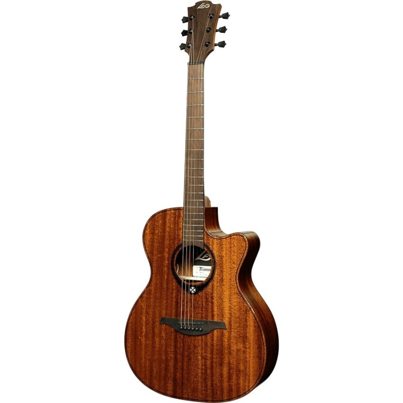 LAG T98ACE Chitarra Acustica Auditorium Cutaway EQ | Disalvatoremus...