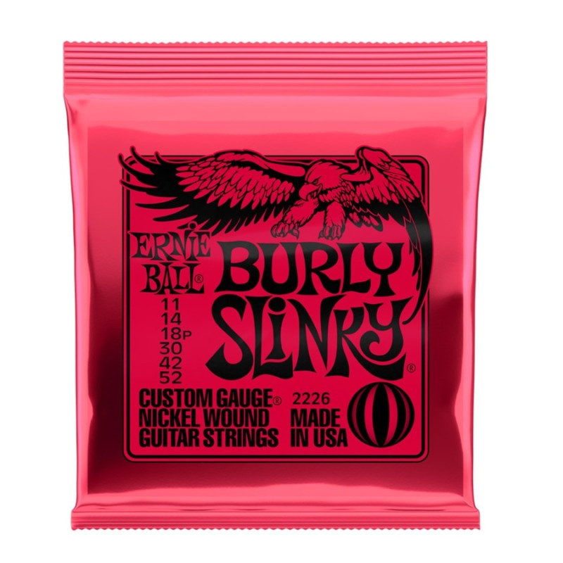 ERNIE BALL 2226 Nickel wound Burly Slinky 11-52 | Disalvatoremusics...