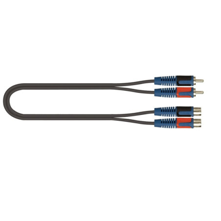 QUIK LOK RKSA/180-2 - 2 RCA Maschio/2 RCA Femmina | Disalvatoremusi...