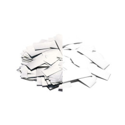 THE CONFETTI MAKER Slowfall confetti rectangles - White + Silver | ...