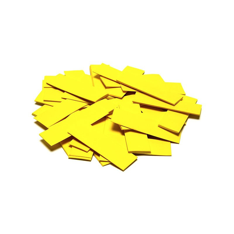 THE CONFETTI MAKER Slowfall confetti rectangles - Yellow | Disalvat...