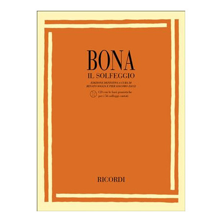 BONA Il Solfeggio | Disalvatoremusicstore.it