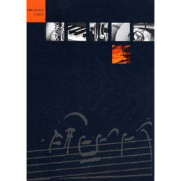 I MUSICALI CURCI NERO E ARANCIO 12 PENTAGRAMMI | Disalvatoremusicst...