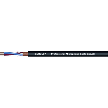 QUIK LOK CM/995 BK Cavo microfonico in bobina | Disalvatoremusicsto...