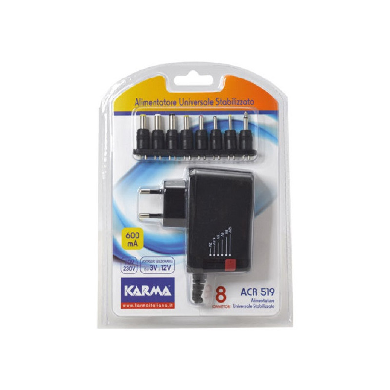 ACR 519 Alimentatore universale 600mA stabilizzato | Disalvatoremus...