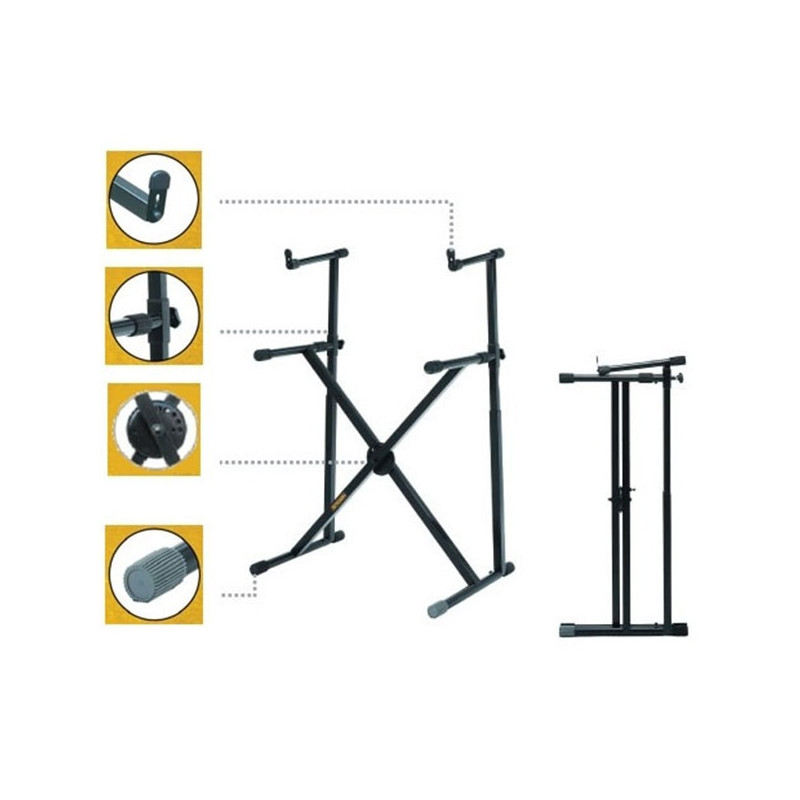 KS210 B SUPPORTO HERCULES TASTIERE | Disalvatoremusicstore.it