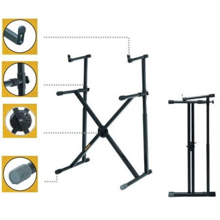 KS210 B SUPPORTO HERCULES TASTIERE | Disalvatoremusicstore.it
