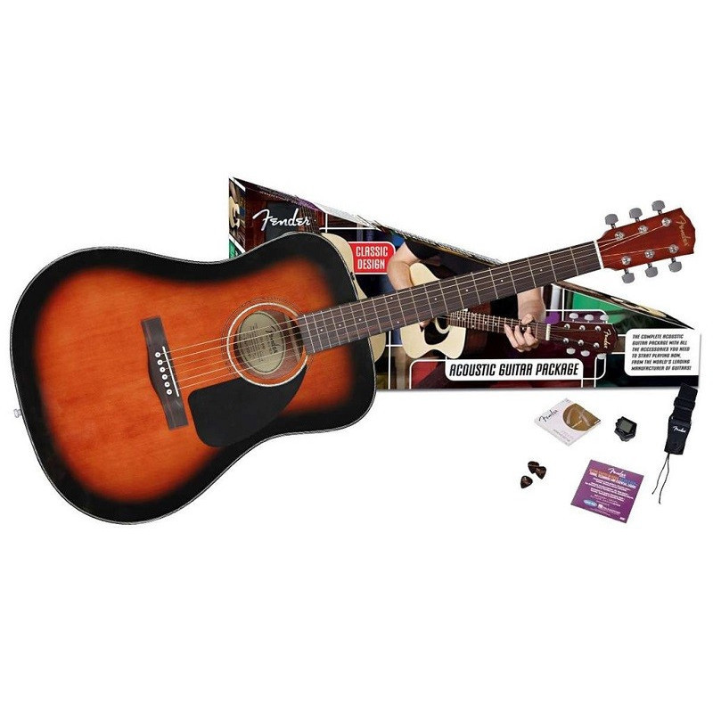 CD-60 Dreadnought Sunburst, PACK | Disalvatoremusicstore.it