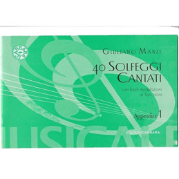 Manzi Solfeggi appendice al primo corso | Disalvatoremusicstore.it