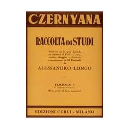 CZERNYANA RACCOLTA DI STUDI FASCICOLO 1 LONGO | Disalvatoremusicsto...