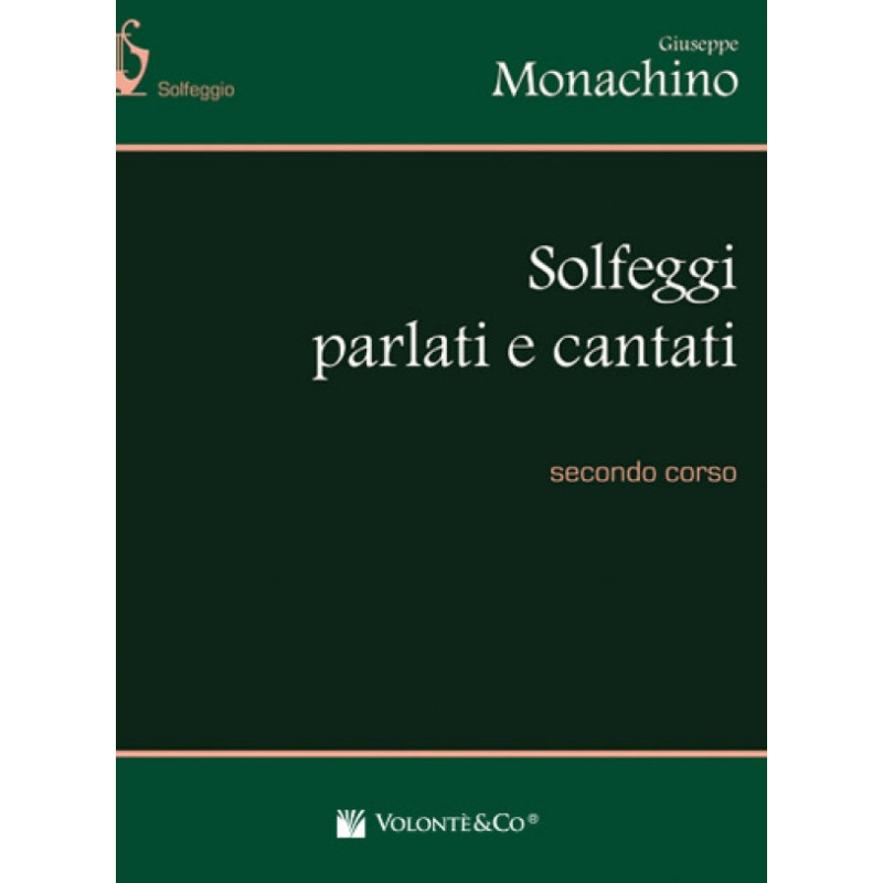 Monachino Solfeggi parlati e cantati vol. 2 | Disalvatoremusicstore.it