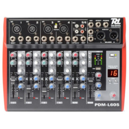 PDM-L605 MIXER 6 CHANNEL MP3/ECHO | Disalvatoremusicstore.it